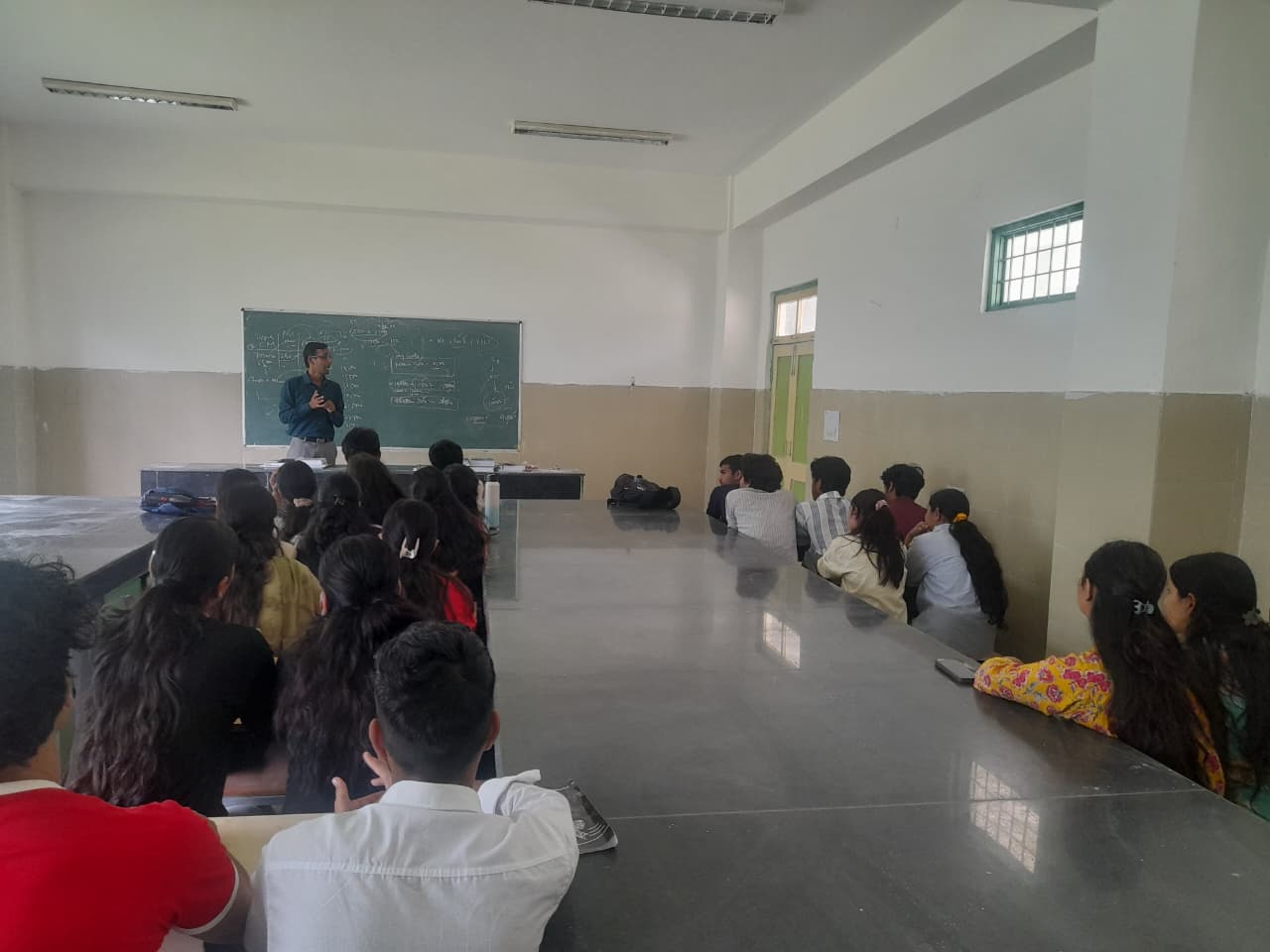 A career Counselling session for M.Com and B.Com Students was organized by Department of Commerce on Dated, 31st July 2026